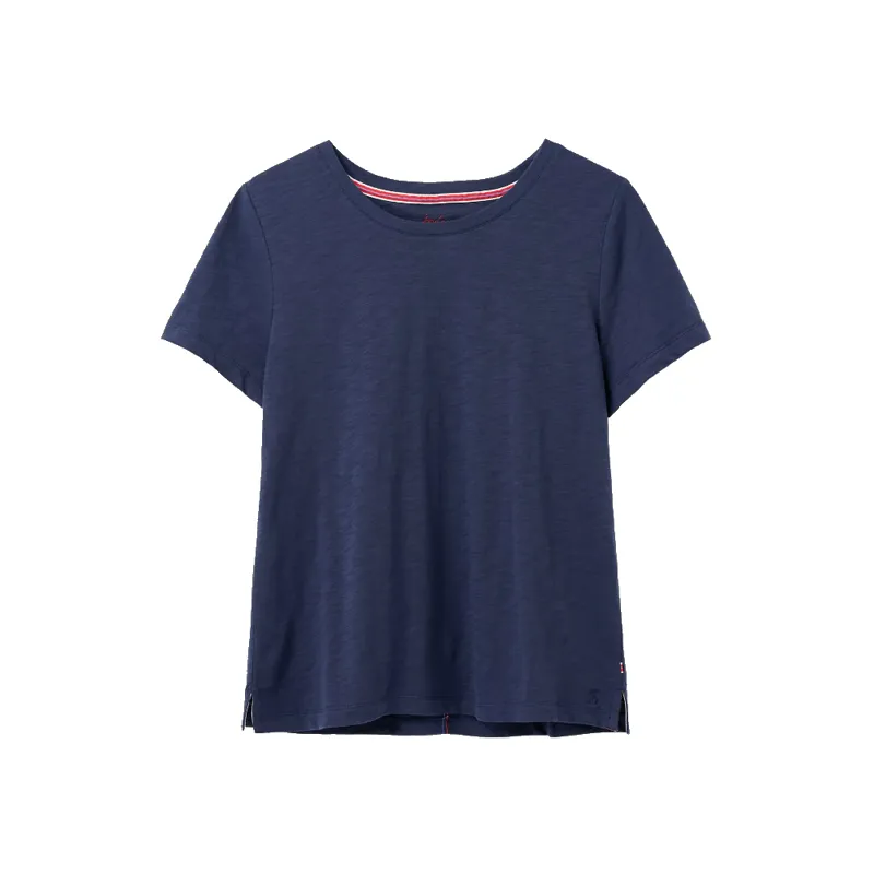 Joules Carley Solid Classic Crew T-Shirt - French Navy